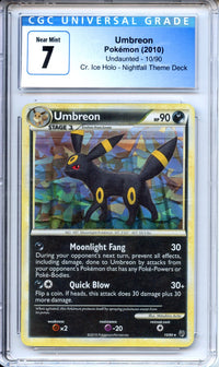 Pokemon Graded: Cracked Ice Umbreon PSA 7