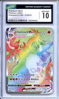 Pokemon Graded: Charizard Vmax CGC 10