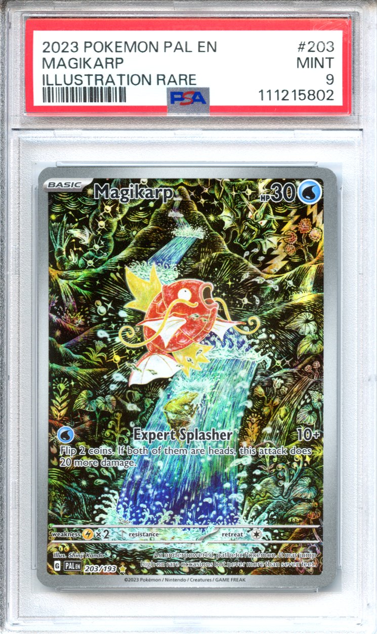 Pokemon Graded: Magikarp PSA 9