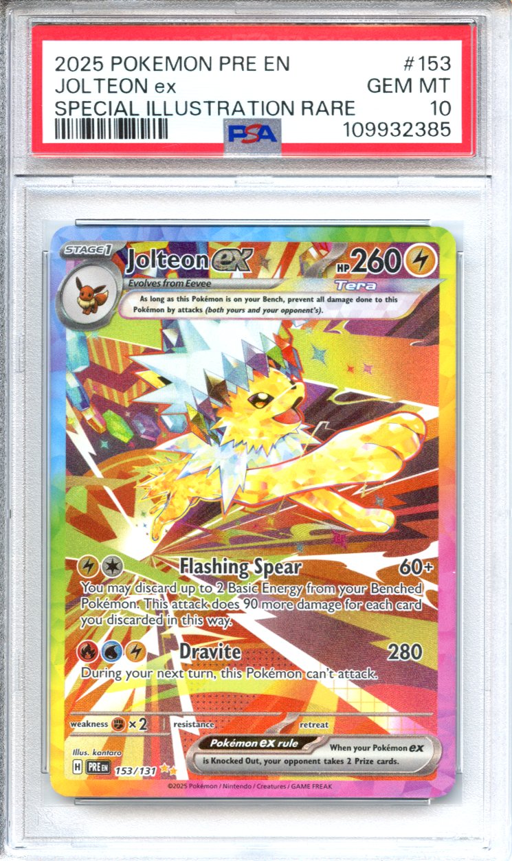 Pokemon Graded: Jolteon ex PSA 10