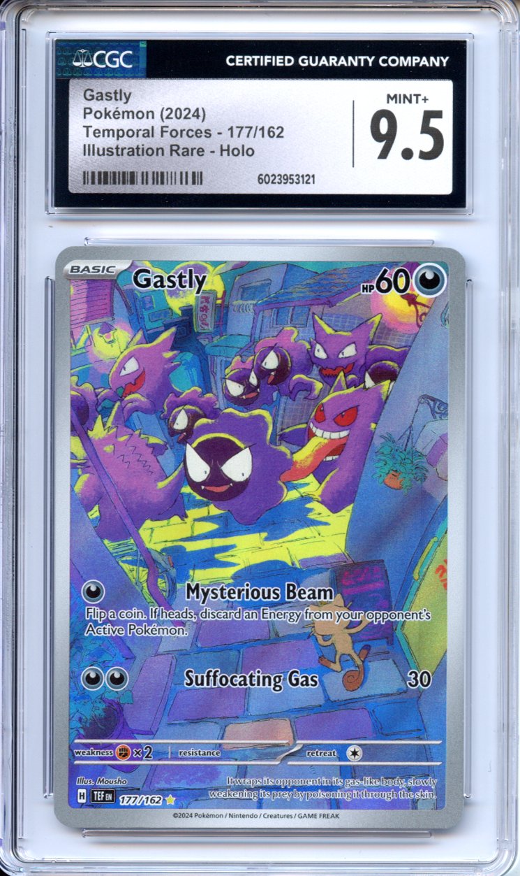 Pokemon Graded: Gastly CGC 9.5