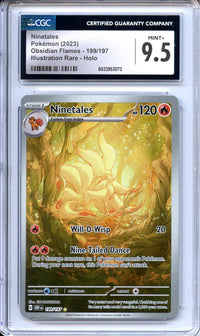 Pokemon Graded: Ninetales CGC 9.5