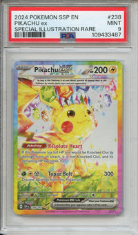 Pokemon Graded: Pikachu ex PSA 9