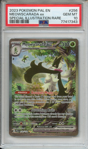 meowscarada pokemon card price Pokemon Graded: Meowscarada ex 256/193 Paldea Evolved (2023) SIR Holo – Double Infinity Gaming