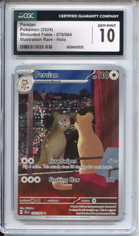 Pokemon Graded: Persian CGC 10