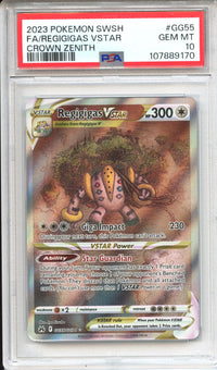 Pokemon Graded: Regigigas Vstar PSA 10