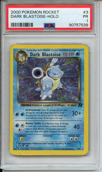 Pokemon Graded: Dark Blastoise PSA 1