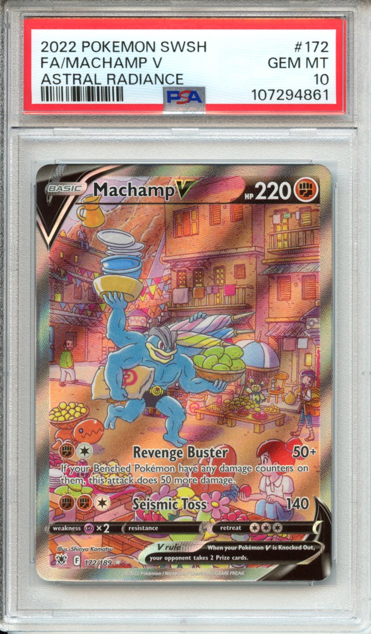 Pokemon Graded: Machamp V PSA 10