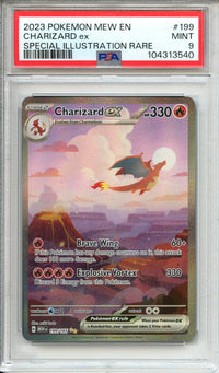 Pokemon Graded: Charizard ex PSA 9