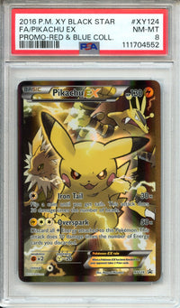 Pokemon Graded: Pikachu EX PSA 8