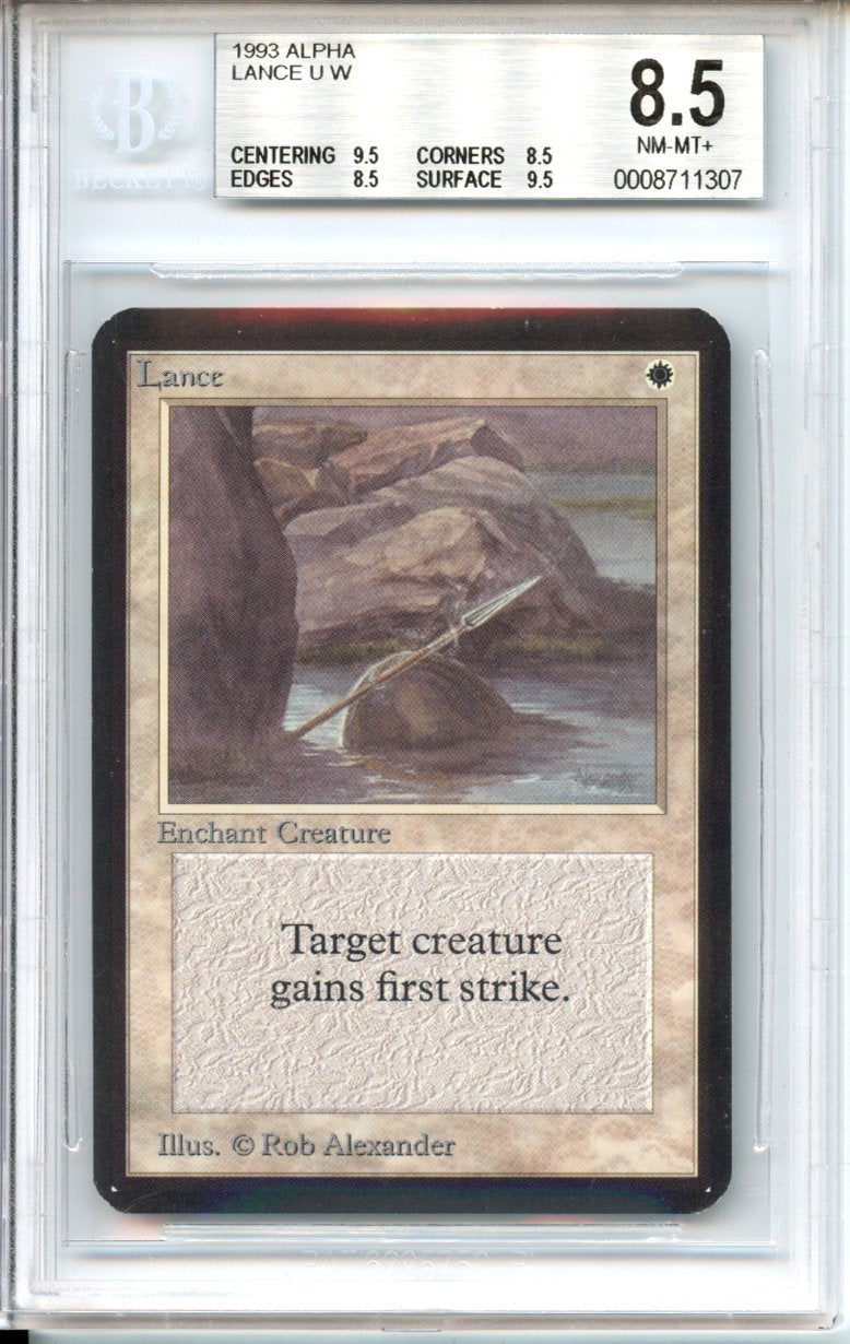 Magic Graded: Alpha Lance Beckett 8.5