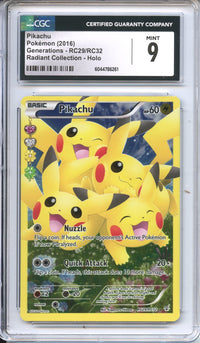Pokemon Graded: RC Pikachu CGC 9