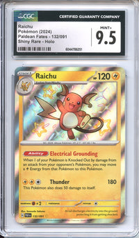 Pokemon Graded: Shiny Raichu CGC 9.5