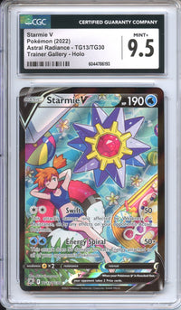 Pokemon Graded: Starmie V CGC 9.5