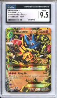 Pokemon Graded: MLucario EX CGC 9.5