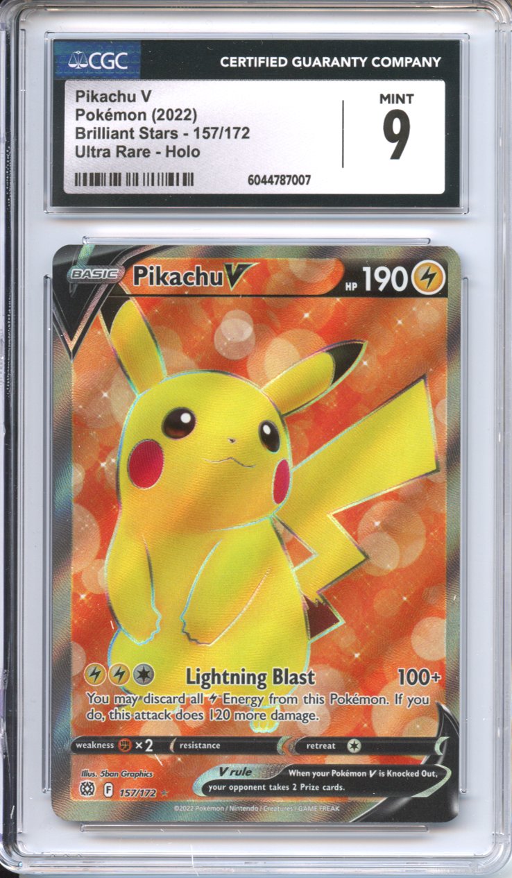 Pokemon Graded: Pikachu V CGC 9