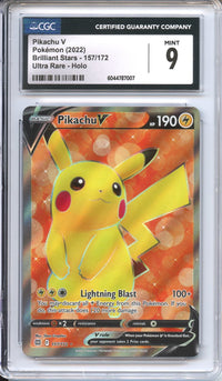 Pokemon Graded: Pikachu V CGC 9