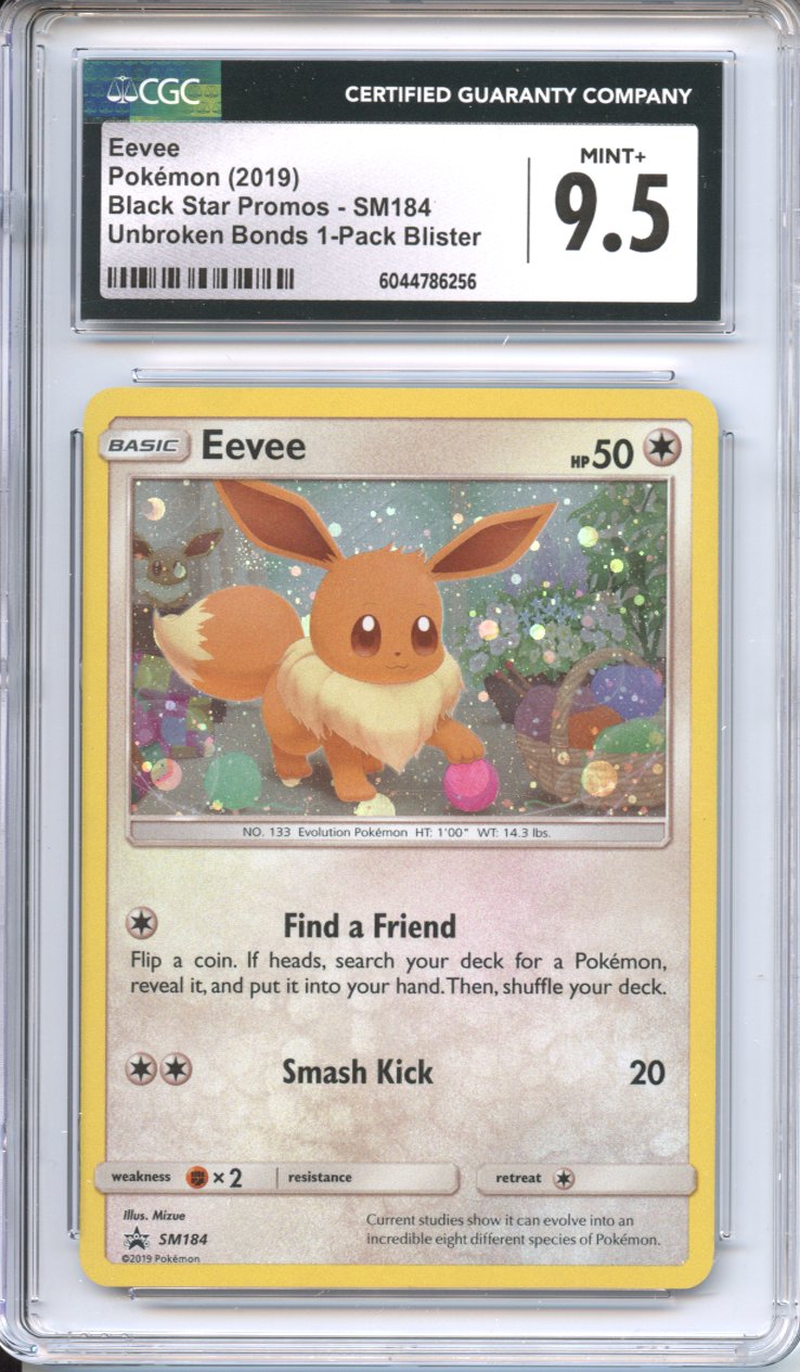 Pokemon Graded: Eevee SM184 CGC 9.5