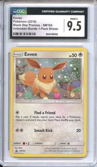 Pokemon Graded: Eevee SM184 CGC 9.5