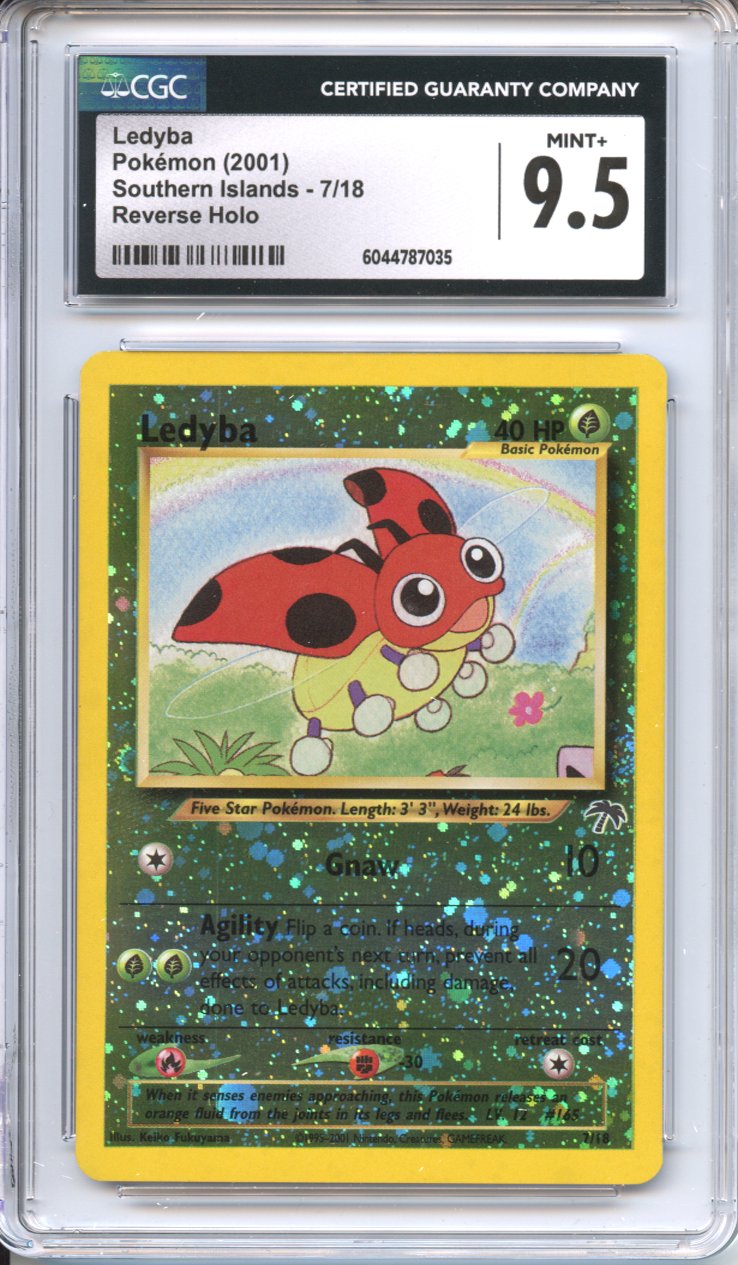 Pokemon Graded: Southern Island Ledyba CGC 9.5