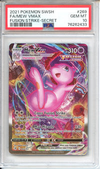 Pokemon Graded: Mew Vmax PSA 10