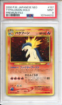 Pokemon Graded: JP Typhlosion PSA 9
