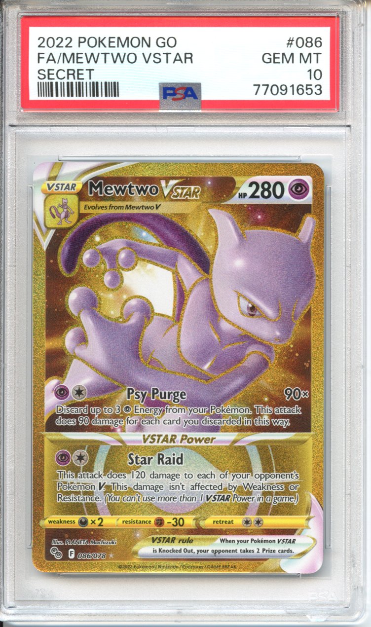 Pokemon Graded: Mewtwo Vstar PSA 10