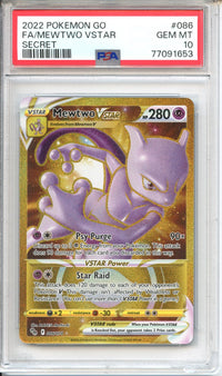 Pokemon Graded: Mewtwo Vstar PSA 10