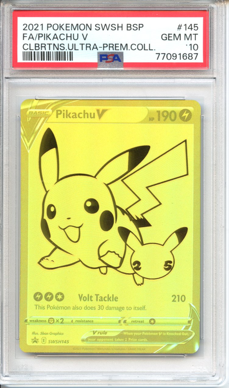 Pokemon Graded: Pikachu V PSA 10