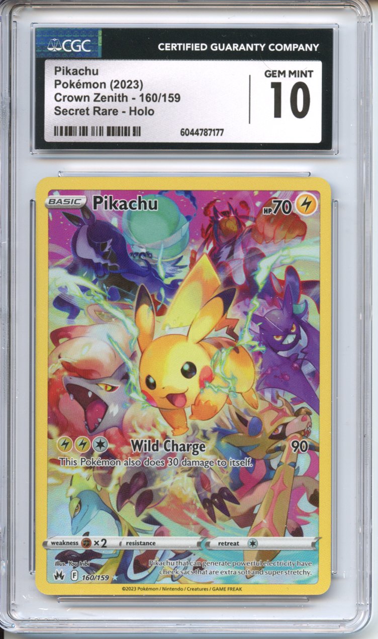 Pokemon Graded: Pikachu CGC 10