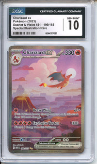 Pokemon Graded: Charizard ex CGC 10