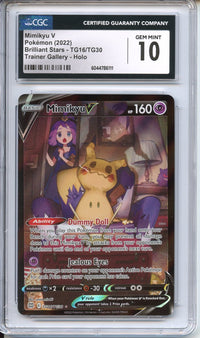 Pokemon Graded: Mimikyu V CGC 10