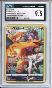 Pokemon Graded: Charizard (TG03) CGC 9.5