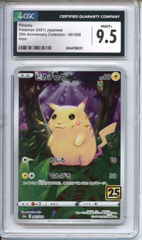 Pokemon Graded: JP Celebrations Pikachu CGC 9.5