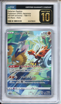 Pokemon Graded: JP Galarian Zapdos CGC 10