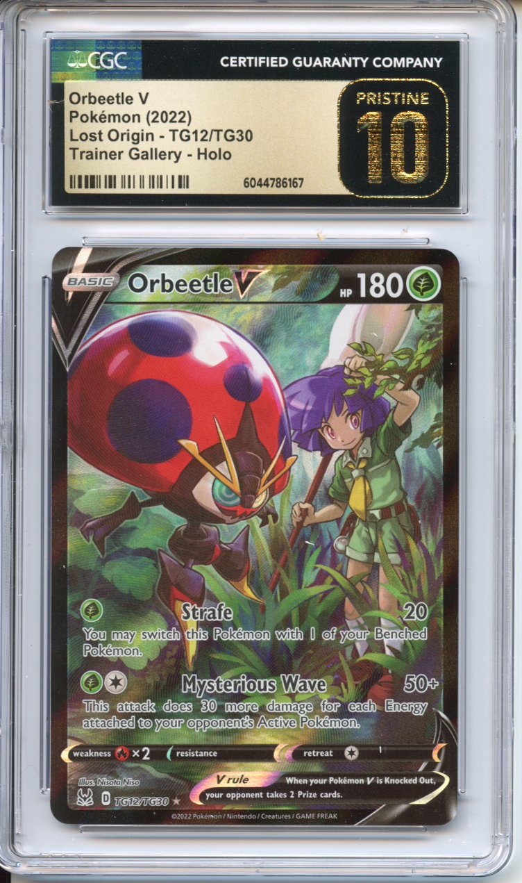Pokemon Graded: Orbeetle V CGC 10