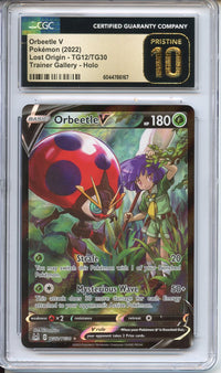 Pokemon Graded: Orbeetle V CGC 10