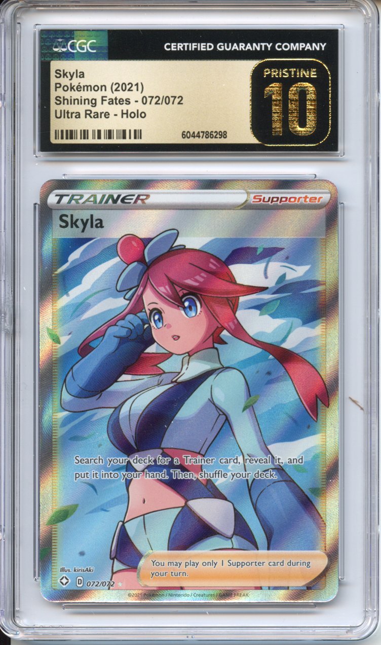 Pokemon Graded: Skyla CGC 10