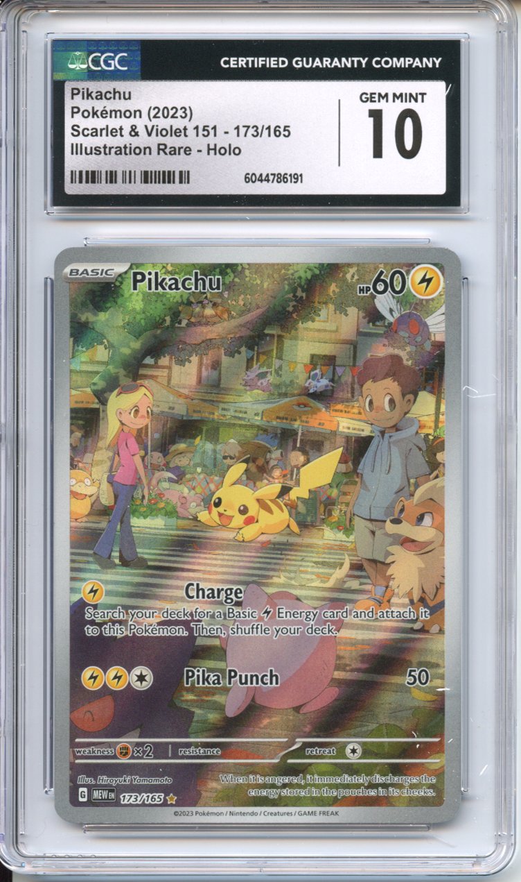 Pokemon Graded: Pikachu CGC 10