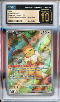 Pokemon Graded: Eevee ETB Promo CGC 10