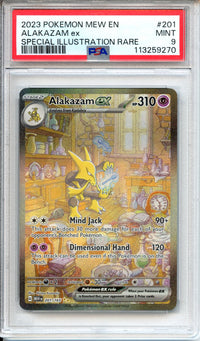 Pokemon Graded: Alakazam ex PSA 9
