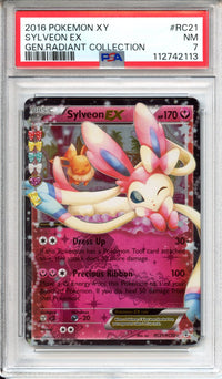 Pokemon Graded: Sylveon EX PSA 7
