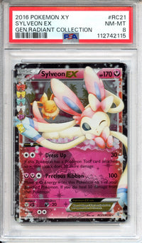 Pokemon Graded: Sylveon EX PSA 8