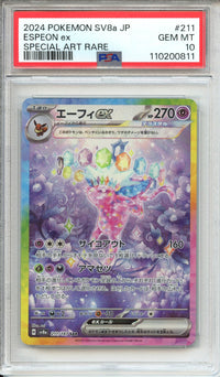 Pokemon Graded: JP Espeon ex PSA 10