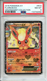 Pokemon Graded: Flareon EX PSA 8