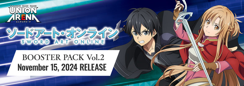 Union Arena: Sword Art Online Vol.2 Booster Box [UEX07BT] – Double Infinity  Gaming