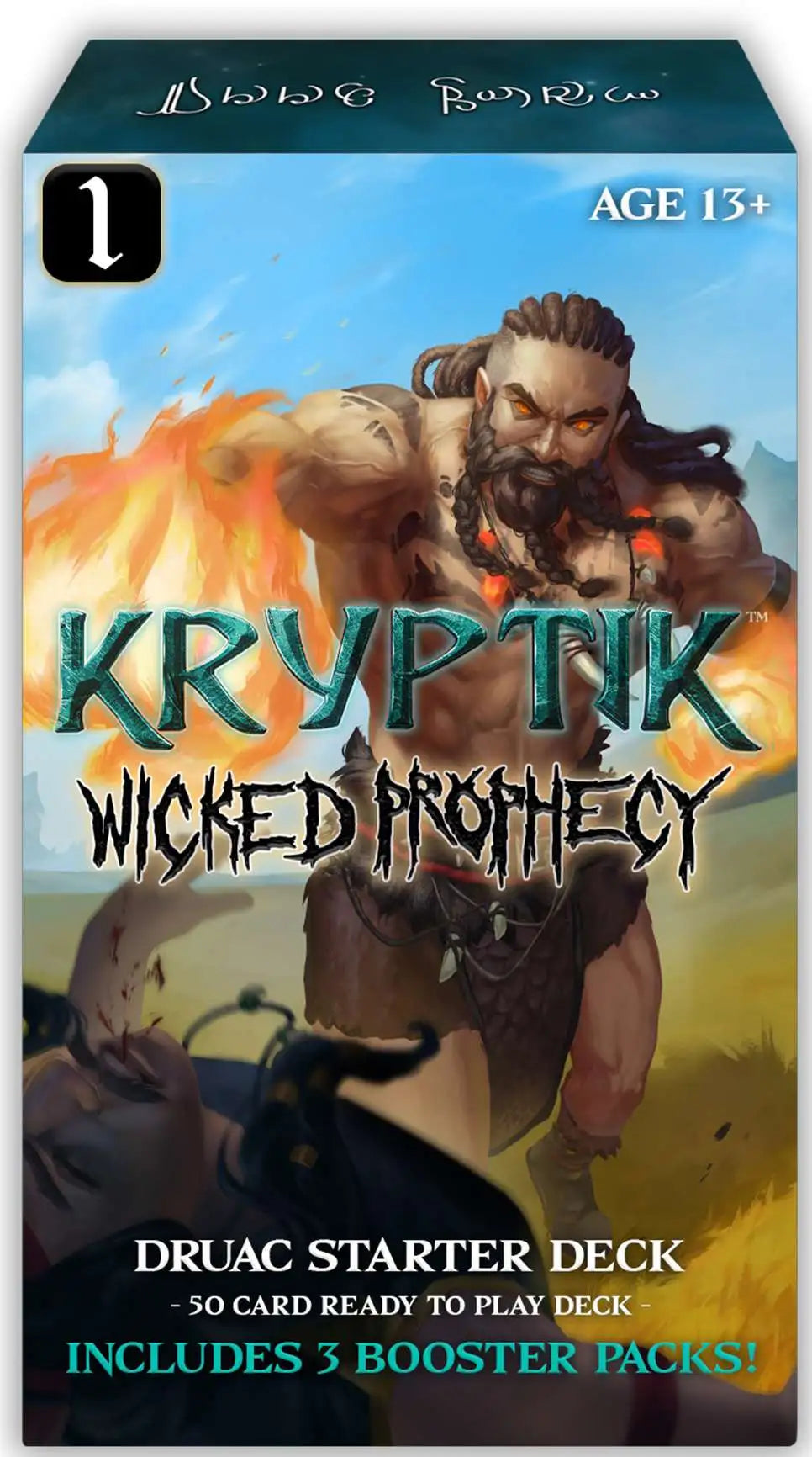 Kryptik TCG: Wicked Prophecy- Druac Starter Deck Double Infinity Gaming Kryptik TCG: Wicked Prophecy- Druac Starter Deck Double Infinity Gaming