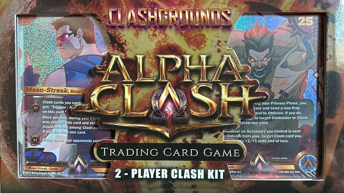 Alpha Clash: Clashgrounds - Clashgrounds 2-Player Clash Kit - Mean-Streak vs Machina