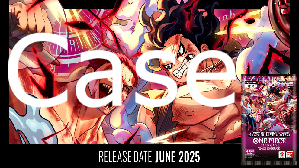 One Piece: A Fist of Divine Speed Booster Case (OP-11) – Double Infinity  Gaming