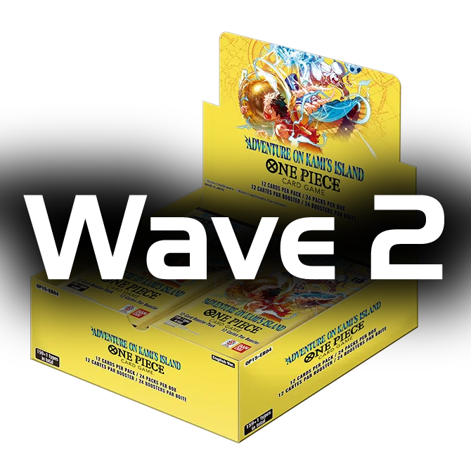 One Piece Card Game: Adventure on Kami's Island (OP-15) WAVE 2 Booster Box (Ships by April 30th)
